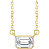 14K Yellow Gold 1/2 CT Lab-Grown Diamond 18