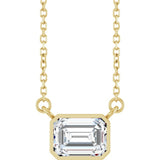 14K Yellow Gold 1 1/8 CT Lab-Grown Diamond 18