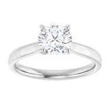 14K White Gold 1 CTW Lab-Grown Diamond Engagement Ring